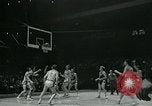 Image of basketball match New York United States USA, 1947, second 32 stock footage video 65675040655