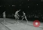 Image of basketball match New York United States USA, 1947, second 38 stock footage video 65675040655