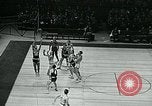 Image of basketball match New York United States USA, 1947, second 61 stock footage video 65675040655