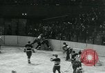 Image of hockey match New York United States USA, 1947, second 18 stock footage video 65675040657