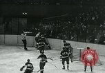 Image of hockey match New York United States USA, 1947, second 19 stock footage video 65675040657