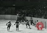 Image of hockey match New York United States USA, 1947, second 20 stock footage video 65675040657