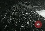 Image of hockey match New York United States USA, 1947, second 25 stock footage video 65675040657