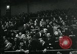 Image of hockey match New York United States USA, 1947, second 46 stock footage video 65675040657