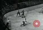 Image of hockey match New York United States USA, 1947, second 52 stock footage video 65675040657