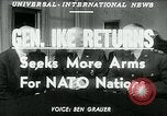 Image of Dwight Eisenhower Washington DC USA, 1951, second 14 stock footage video 65675040658