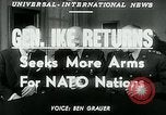 Image of Dwight Eisenhower Washington DC USA, 1951, second 16 stock footage video 65675040658