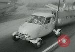 Standbild Moulton Taylor Schwebebahn aerobile Longview Washington USA, 1951, aus Sekunde 5 historischem Filmmaterial Videoclip 65675040659