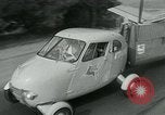 Standbild Moulton Taylor Schwebebahn aerobile Longview Washington USA, 1951, aus Sekunde 6 historischem Filmmaterial Videoclip 65675040659