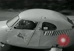 Standbild Moulton Taylor Schwebebahn aerobile Longview Washington USA, 1951, aus Sekunde 8 historischem Filmmaterial Videoclip 65675040659