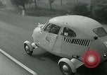 Standbild Moulton Taylor Schwebebahn aerobile Longview Washington USA, 1951, aus Sekunde 9 historischem Filmmaterial Videoclip 65675040659