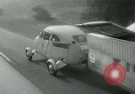 Standbild Moulton Taylor Schwebebahn aerobile Longview Washington USA, 1951, aus Sekunde 10 historischem Filmmaterial Videoclip 65675040659