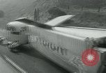 Standbild Moulton Taylor Schwebebahn aerobile Longview Washington USA, 1951, aus Sekunde 11 historischem Filmmaterial Videoclip 65675040659
