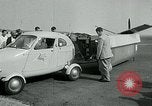 Standbild Moulton Taylor Schwebebahn aerobile Longview Washington USA, 1951, aus Sekunde 30 historischem Filmmaterial Videoclip 65675040659