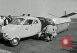 Standbild Moulton Taylor Schwebebahn aerobile Longview Washington USA, 1951, aus Sekunde 33 historischem Filmmaterial Videoclip 65675040659