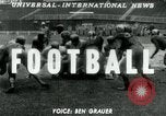 Standbild Fußballspiel United States USA, 1951, aus Sekunde 1 historischem Filmmaterial Videoclip 65675040661