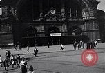 Image of Frankfurt Central Station one year after World War 2 Frankfurt Germany, 1946, second 21 stock footage video 65675040670