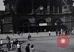 Image of Frankfurt Central Station one year after World War 2 Frankfurt Germany, 1946, second 22 stock footage video 65675040670