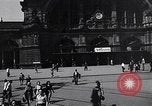 Image of Frankfurt Central Station one year after World War 2 Frankfurt Germany, 1946, second 24 stock footage video 65675040670
