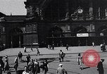 Image of Frankfurt Central Station one year after World War 2 Frankfurt Germany, 1946, second 26 stock footage video 65675040670