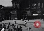 Image of Frankfurt Central Station one year after World War 2 Frankfurt Germany, 1946, second 27 stock footage video 65675040670