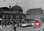 Image of Frankfurt Central Station one year after World War 2 Frankfurt Germany, 1946, second 45 stock footage video 65675040670