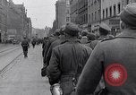 Image of German prisoners of war marched in Munich Munich Germany, 1945, second 9 stock footage video 65675040676