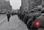Image of German prisoners of war marched in Munich Munich Germany, 1945, second 21 stock footage video 65675040676