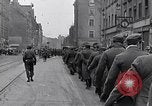 Image of German prisoners of war marched in Munich Munich Germany, 1945, second 22 stock footage video 65675040676