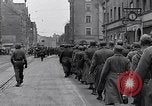 Image of German prisoners of war marched in Munich Munich Germany, 1945, second 25 stock footage video 65675040676