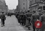 Image of German prisoners of war marched in Munich Munich Germany, 1945, second 28 stock footage video 65675040676