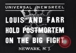 Image of Joe Louis New Jersey United States USA, 1937, second 1 stock footage video 65675040681