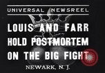 Image of Joe Louis New Jersey United States USA, 1937, second 7 stock footage video 65675040681