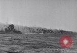 Image of US Navy battle fleet engaged in exercises on the high seas Pacific Ocean, 1925, second 13 stock footage video 65675040705
