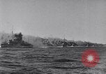 Image of US Navy battle fleet engaged in exercises on the high seas Pacific Ocean, 1925, second 14 stock footage video 65675040705