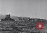 Image of US Navy battle fleet engaged in exercises on the high seas Pacific Ocean, 1925, second 15 stock footage video 65675040705
