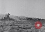 Image of US Navy battle fleet engaged in exercises on the high seas Pacific Ocean, 1925, second 16 stock footage video 65675040705