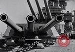 Image of US Navy battle fleet engaged in exercises on the high seas Pacific Ocean, 1925, second 34 stock footage video 65675040705