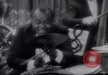 Image of jazz drummer musician United States USA, 1935, second 3 stock footage video 65675040710