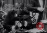 Image of jazz drummer musician United States USA, 1935, second 4 stock footage video 65675040710