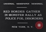 Image of Red Hordes New York United States USA, 1931, second 4 stock footage video 65675040714