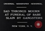 Image of Michael Vengalli funeral procession New York City USA, 1931, second 7 stock footage video 65675040716