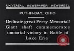 Image Perry Memorial Put-In-Bay Ohio USA, 1931, de la seconde 3 séquences d'archives historiques vidéo 65675040718
