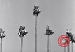 Image of Pole-sitting Seattle Washington USA, 1931, second 20 stock footage video 65675040720