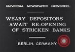 Standbild Einleger Berlin Deutschland, 1931, aus Sekunde 6 historischem Filmmaterial Videoclip 65675040721
