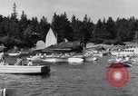 Standbild Charles Lindbergh North Haven Maine USA, 1931, aus Sekunde 24 historischem Filmmaterial Videoclip 65675040722