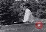 Standbild Charles Lindbergh North Haven Maine USA, 1931, aus Sekunde 34 historischem Filmmaterial Videoclip 65675040722
