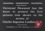 Standbild Charles Augustus Lindbergh East Amwell New Jersey USA, 1931, aus Sekunde 10 historischem Filmmaterial Videoclip 65675040723