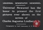 Standbild Charles Augustus Lindbergh East Amwell New Jersey USA, 1931, aus Sekunde 12 historischem Filmmaterial Videoclip 65675040723