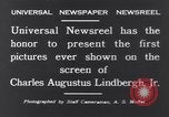 Standbild Charles Augustus Lindbergh East Amwell New Jersey USA, 1931, aus Sekunde 15 historischem Filmmaterial Videoclip 65675040723
